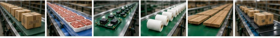 PVC 输送带 — 行业应用