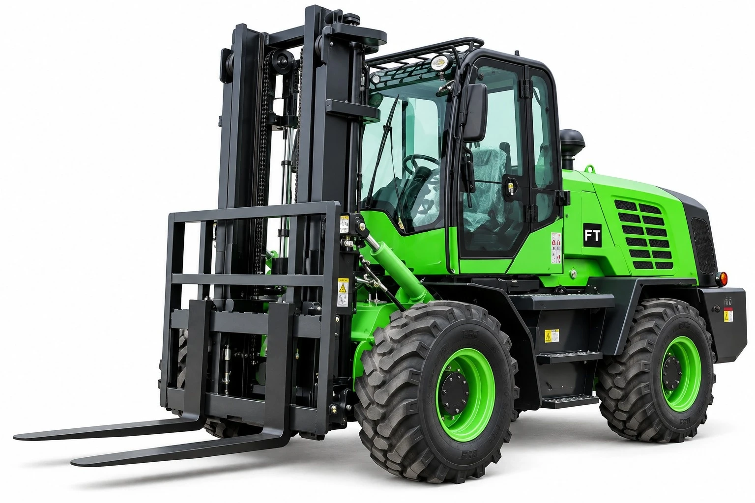Rough Terrain Forklift 3.5 Ton — Short Shaft