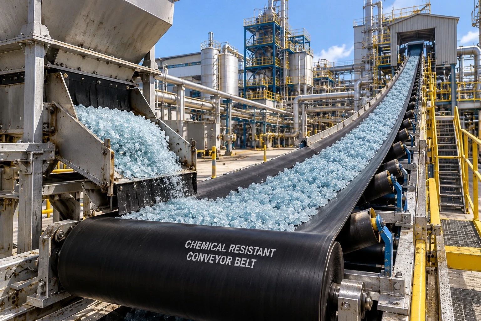 Chemical-Resistant Conveyor Belt