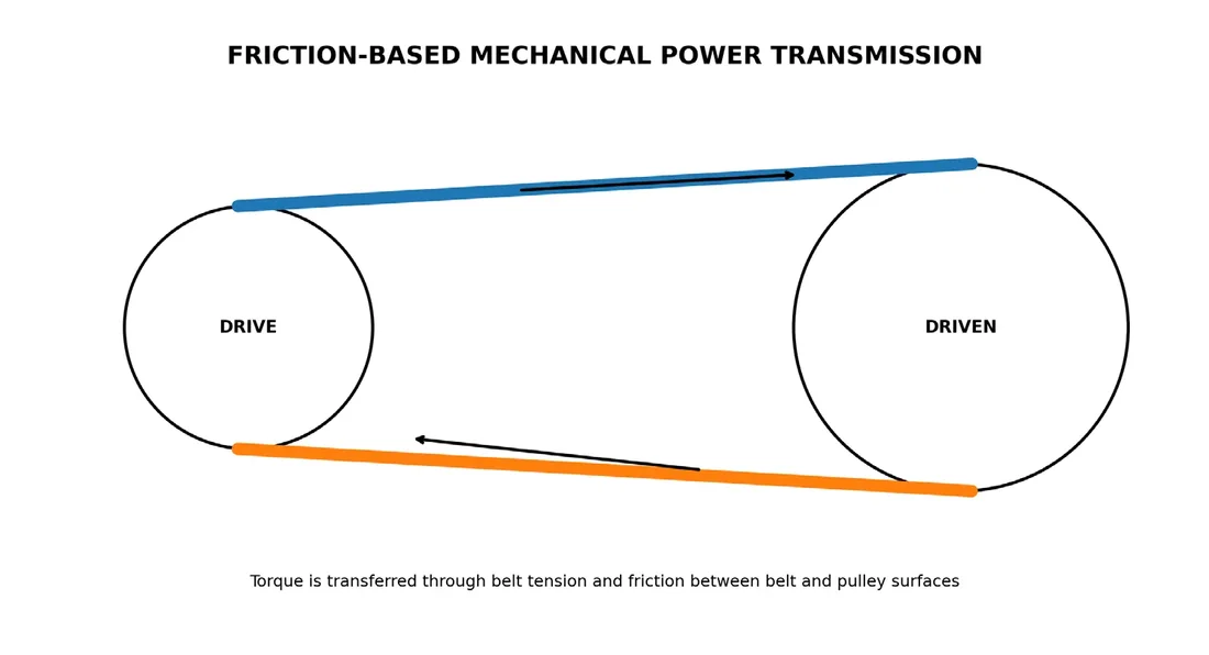 Mechanical Power Transmission Principle