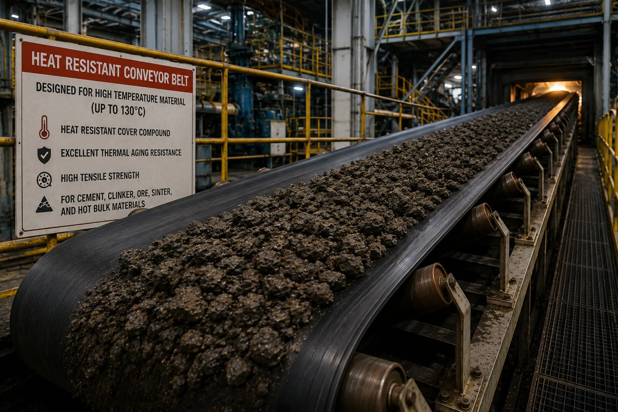 Heat-Resistant Conveyor Belt