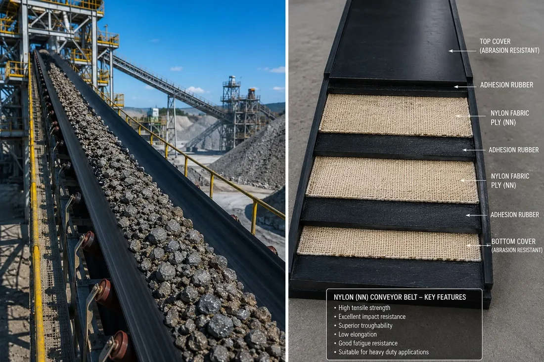 Nylon (NN) Conveyor Belt