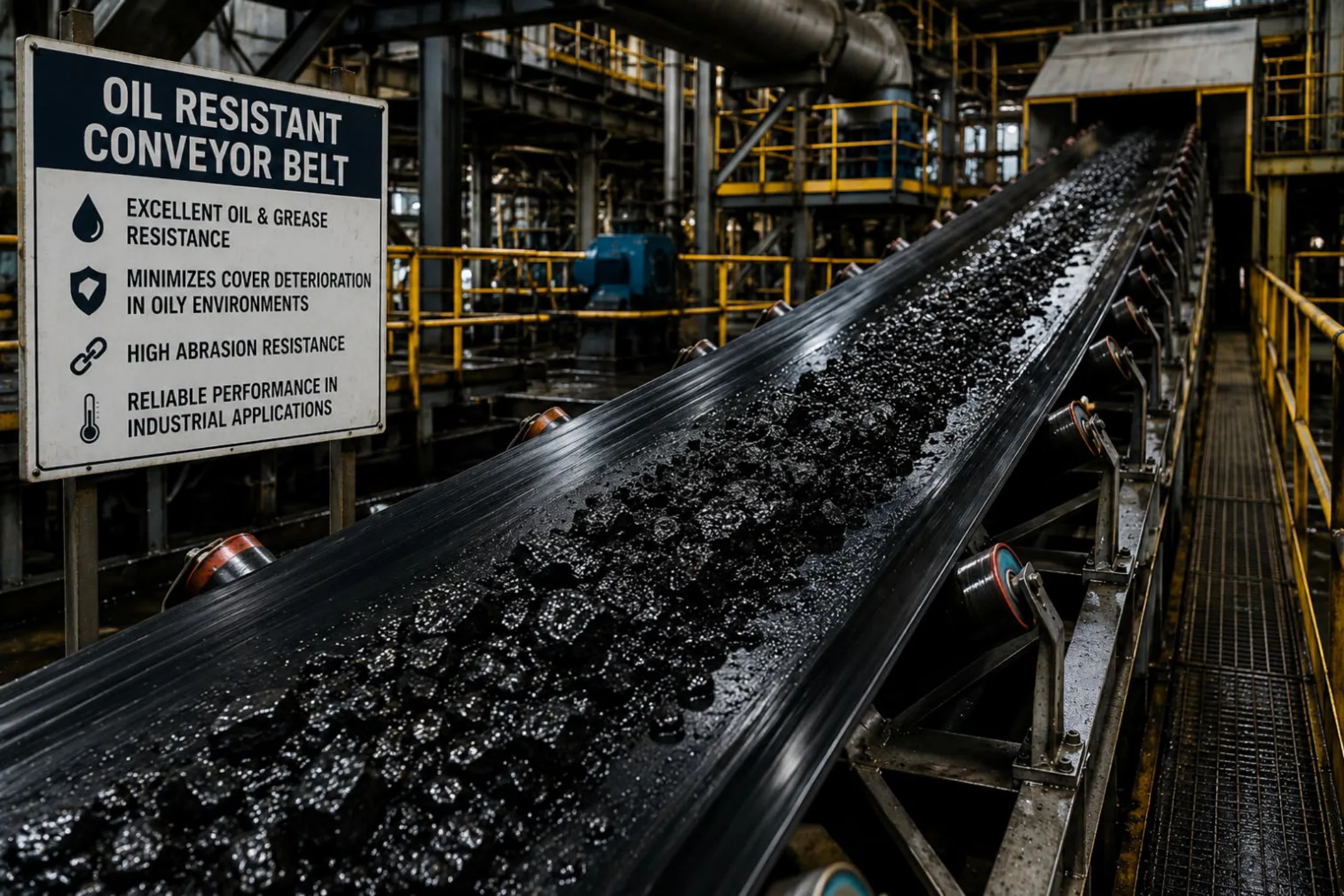 Oil-Resistant Conveyor Belt