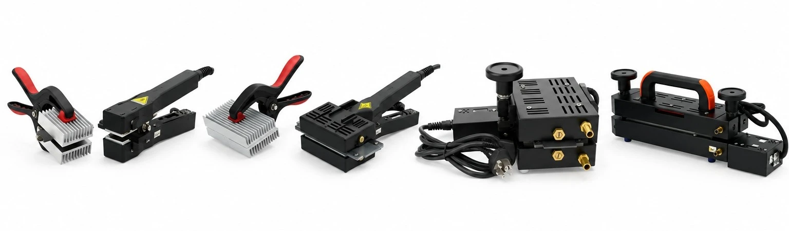 Heating Splicing Clamps For Melt Splices